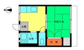 文京区千駄木3丁目 2階建 築41年のイメージ