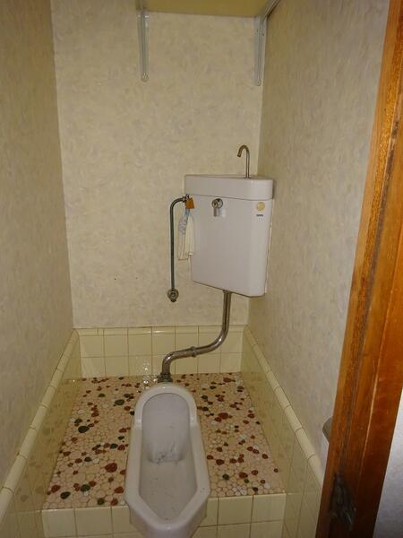 画像9:和式トイレ。