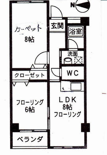 同じ建物の物件間取り写真 - ID:226064703858