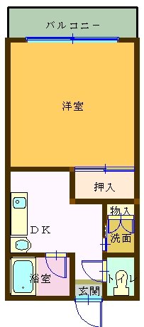 ベルディ２１｜福岡県飯塚市伊岐須(賃貸アパート1DK・1階・29.80㎡)の写真 その1