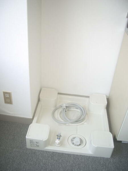 画像6:室内洗濯機置き場