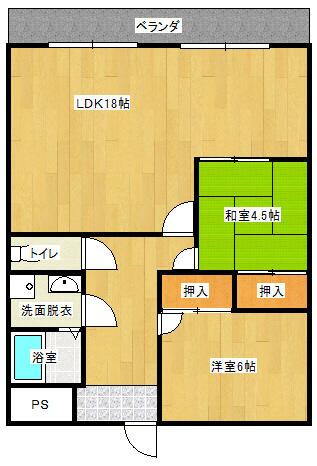 同じ建物の物件間取り写真 - ID:238006972668