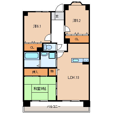 ネオグランデ池ノ台_間取り_0