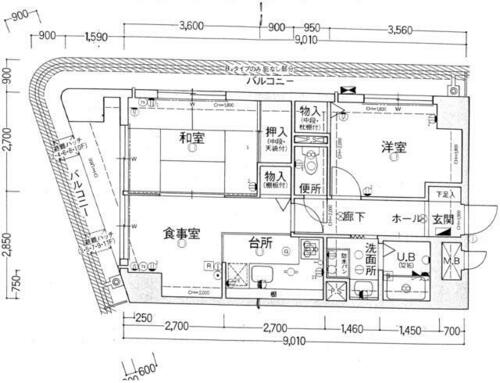 同じ建物の物件間取り写真 - ID:228050087040