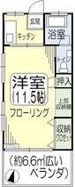 山栄アパート  ｜ 茨城県土浦市田中１丁目（賃貸アパート1K・2階・36.00㎡） その1