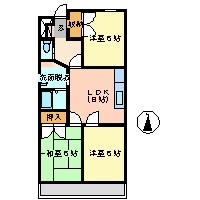 コーラルリーフ・ケアンズ  ｜ 群馬県太田市大原町（賃貸マンション3LDK・2階・59.50㎡） その1