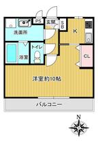 シャルマン 101 ｜ 東京都東大和市南街５丁目（賃貸マンション1K・1階・30.68㎡） その2