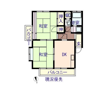 ハイツ順_間取り_0