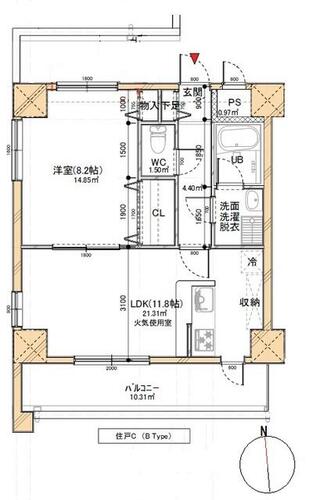 同じ建物の物件間取り写真 - ID:238007166105