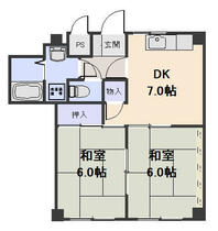 吉田ビル 102 ｜ 神奈川県横浜市南区中里１丁目（賃貸マンション2DK・1階・43.78㎡） その2