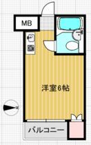 シティプラザ若林  ｜ 東京都世田谷区若林２丁目（賃貸マンション1R・1階・16.73㎡） その2