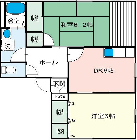 デ・ファミール_間取り_0