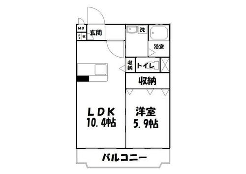 同じ建物の物件間取り写真 - ID:208009313557