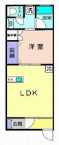 埼玉県朝霞市三原２丁目（賃貸マンション1LDK・2階・37.90㎡） その2