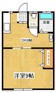 群馬県太田市南矢島町(賃貸アパート1DK・1階・31.30㎡)の写真 その2