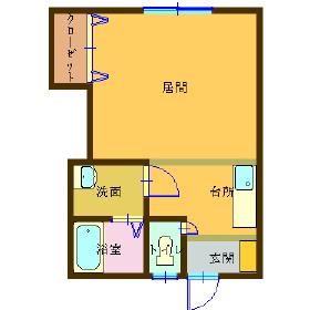 福岡県飯塚市幸袋(賃貸アパート1R・2階・26.49㎡)の写真 その1