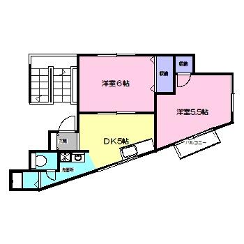 パールハイツ 101｜東京都町田市小山町(賃貸アパート2DK・1階・38.28㎡)の写真 その2