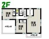 富士市三ツ沢 2階建 築37年のイメージ