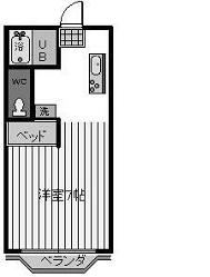 アーバン大手町｜鹿児島県鹿屋市西大手町(賃貸マンション1K・2階・26.60㎡)の写真 その1