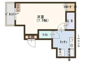 兵庫県神戸市中央区坂口通３丁目（賃貸マンション1K・3階・18.56㎡） その1