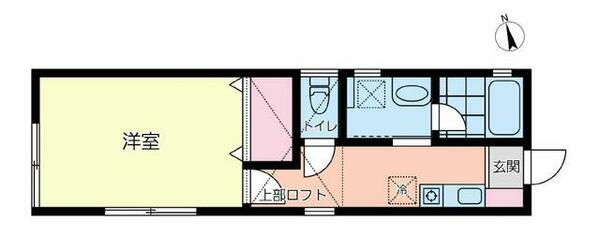 マリンフォード 102｜神奈川県川崎市中原区上平間(賃貸アパート1K・1階・24.78㎡)の写真 その1