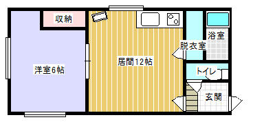 アーバンハイツ 12｜北海道釧路市芦野１丁目(賃貸アパート1LDK・2階・42.90㎡)の写真 その1
