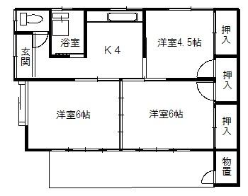 間取り：204010484537