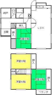 間取り：224001648181