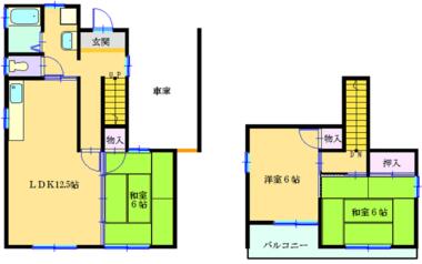間取り：204011884566