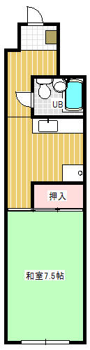 同じ建物の物件間取り写真 - ID:204004174096