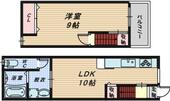 堺市西区浜寺諏訪森町西３丁 2階建 築49年のイメージ