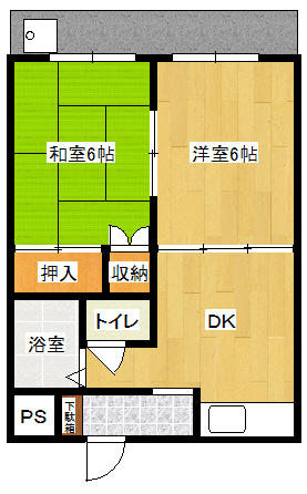 坂本マンション_間取り_0