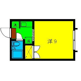 コーポ宮下 101｜神奈川県川崎市多摩区西生田３丁目(賃貸アパート1K・1階・23.10㎡)の写真 その1