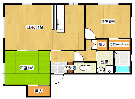 コーポサトウ 宮城県栗原市志波姫 堀口上野 賃貸アパート2ldk 2階 56 10 株 街の小さな不動産屋 の詳細情報 賃貸スタイル 物件id
