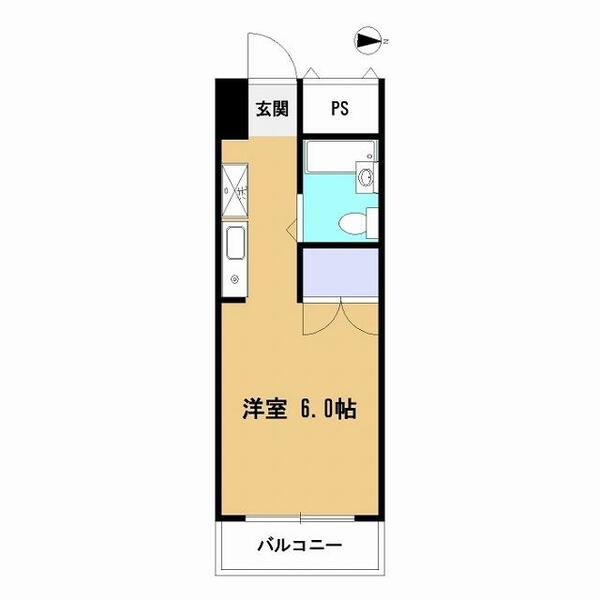 サンロードビル｜東京都八王子市大谷町(賃貸マンション1R・3階・18.22㎡)の写真 その1