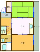 間取り：238008527172