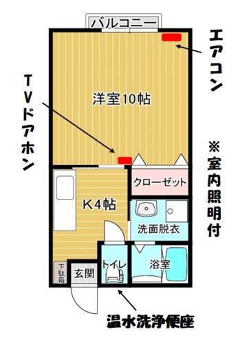 ヴィアーレ壱番館_間取り_0