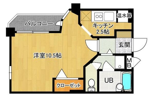 旭コンフォート八乙女｜宮城県仙台市泉区八乙女中央４丁目(賃貸マンション1K・4階・30.15㎡)の写真 その1