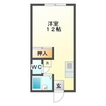 メゾンジョウリョウ 105 ｜ 岐阜県恵那市大井町（賃貸アパート1R・1階・26.49㎡） その1