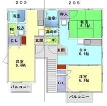 千葉県館山市北条（賃貸アパート1K・2階・24.27㎡） その2