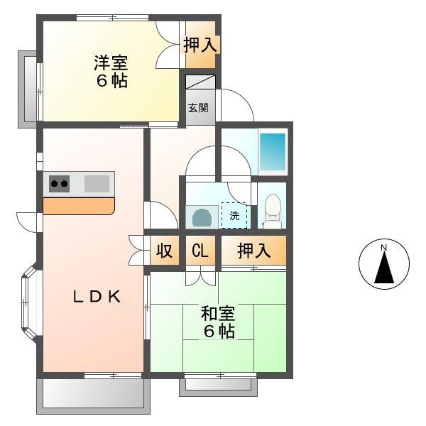 apartment 栃木県日光市土沢
物件地図