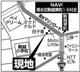 静岡県静岡市清水区駒越東町