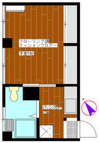 麻布シャトー  ｜ 東京都港区西麻布１丁目（賃貸マンション1K・2階・22.00㎡） その2