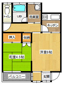 岩手県一関市桜木町(賃貸アパート2K・1階・38.70㎡)の写真 その1