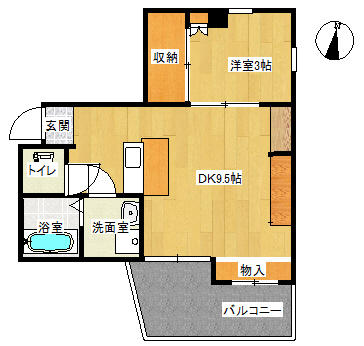 同じ建物の物件間取り写真 - ID:235004772061