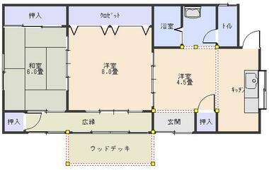 間取り：242001936138