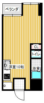 Ｖｅｒｉｔｅ徳常｜愛媛県新居浜市徳常町(賃貸マンション1R・6階・27.50㎡)の写真 その2