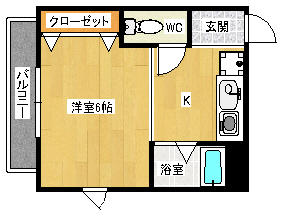 エール向陽 303｜兵庫県神戸市垂水区向陽１丁目(賃貸マンション1R・3階・21.40㎡)の写真 その1