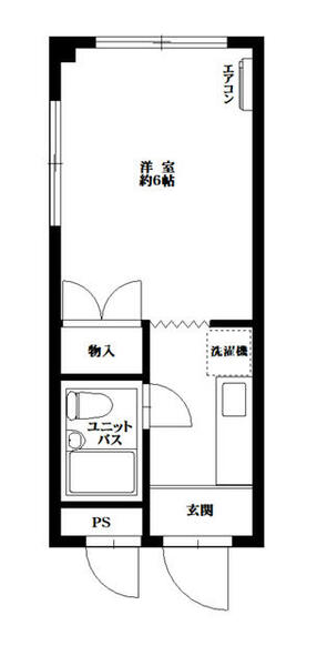 第三西野ビル 501｜東京都江戸川区東葛西５丁目(賃貸マンション1K・5階・17.55㎡)の写真 その2