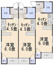 ピアステートかんの 101 ｜ 宮城県石巻市中里６丁目（賃貸アパート1K・2階・23.18㎡） その6